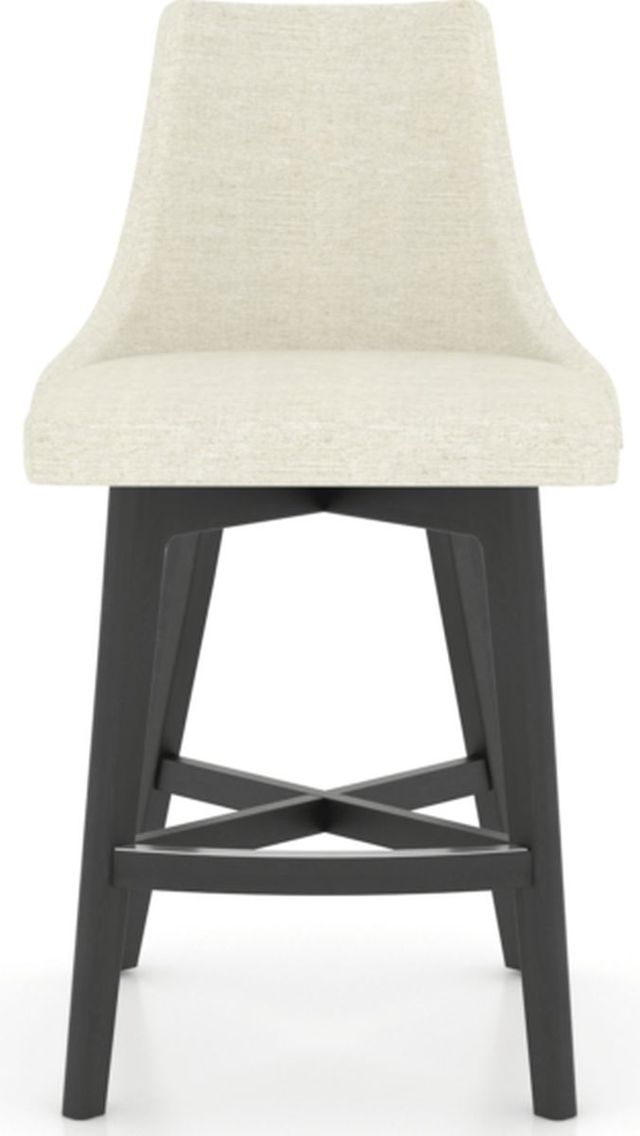 Canadel® Downtown Fixed Quilted Stool-1