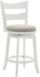 Armen Living Blair Fog/Gray Swivel Bar Stool-0