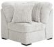 Signature Design by Ashley® Cuddle Plush 5-Piece Arctic Curved Sectional-4