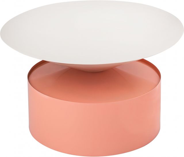 Meridian Furniture Damon White/Pink Coffee Table-2