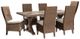 Signature Design by Ashley® Beachcroft 7-Piece Beige Outdoor Dining Set-0
