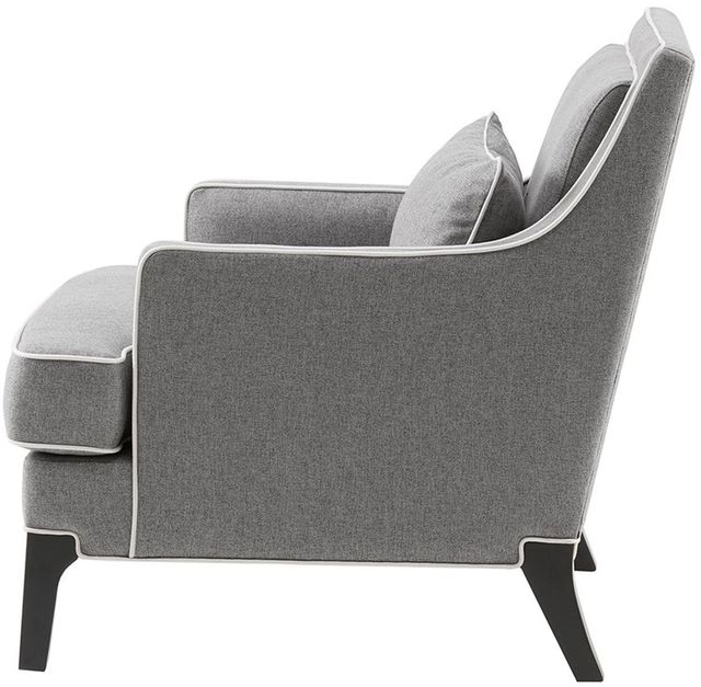 Olliix by Madison Park Signature Grey/Black Collin Arm Chair-2