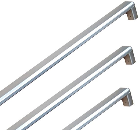 Ensemble de poignées pour réfrigérateur Bertazzoni série Professional de 36 po - Acier inoxydable-2