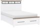 Legacy Kids Teen Dutton Toasted/White Full Youth Panel Bed with Accents and Storage -0