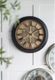 A & B Home Black/Copper/Gold Gear Clock-5