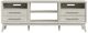 Elements International Westland Almond 82" TV Console without Fireplace Insert-2