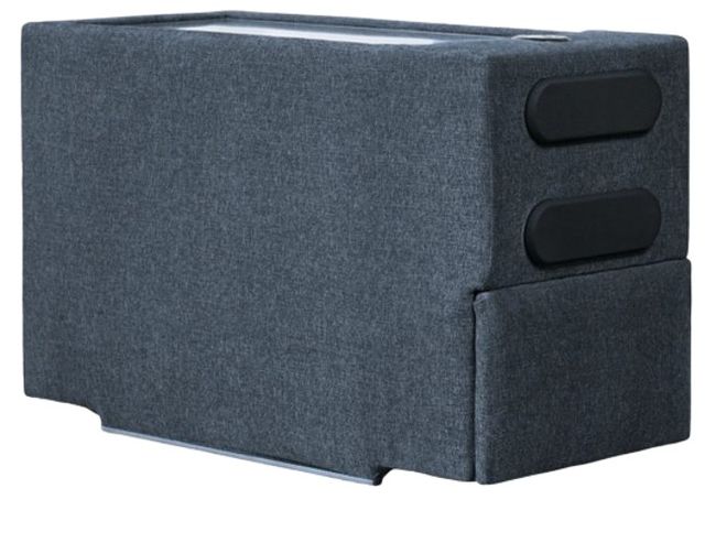 Signature Design by Ashley® Modmax 4-Piece Ink Modular Sectional with Audio Console-3