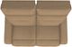 La-Z-Boy® Baron Toast Power Wall Reclining Loveseat with Headrest and Lumbar-5