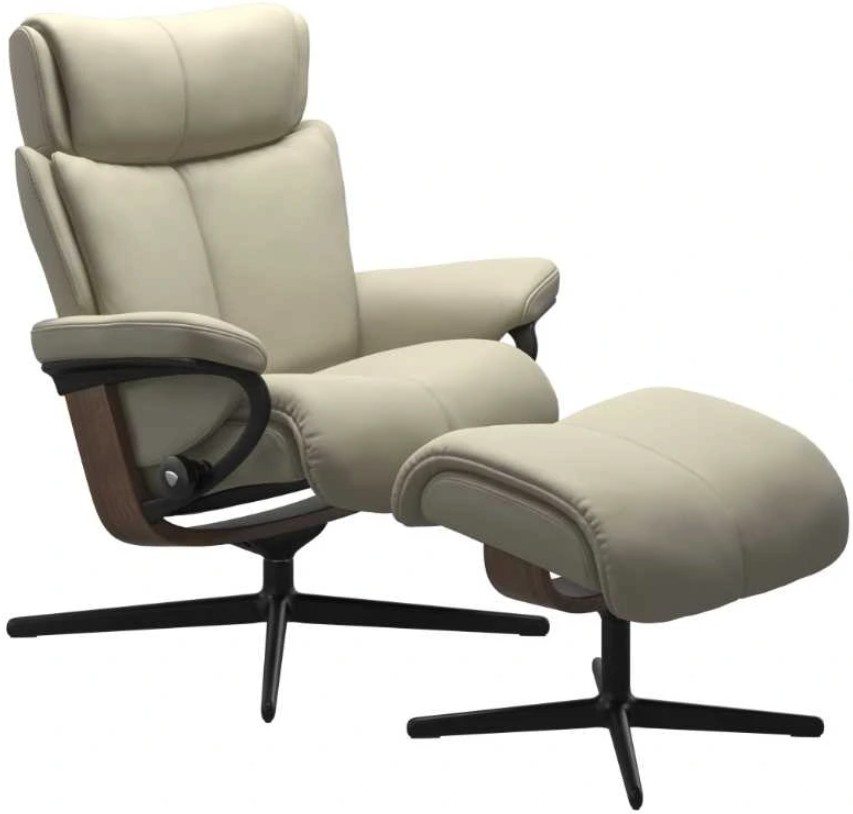 Stressless® by Ekornes® Customizable Magic Small Manual Recliner
