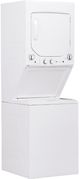 GE® Unitized Spacemaker® 2.3 Cu. Ft. Washer, 4.4 Cu. Ft. Dryer White On White Gas Laundry Center-3