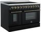 FORNO® Paolo 48" Black Freestanding Induction Range-4
