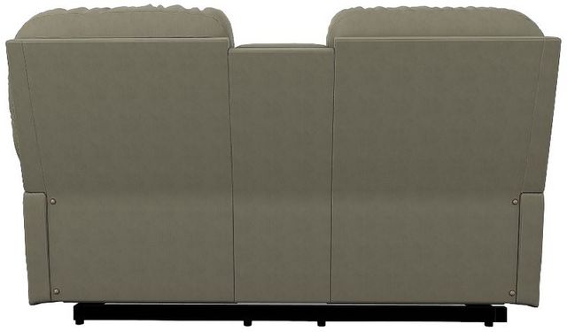 Best® Home Furnishings Customizable Bodie Leather Reclining Rocker Console Loveseat-3
