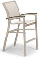Telescope Casual Bazza Sling Stacking Bar Height Cafe Chair with Polymer Arms-0