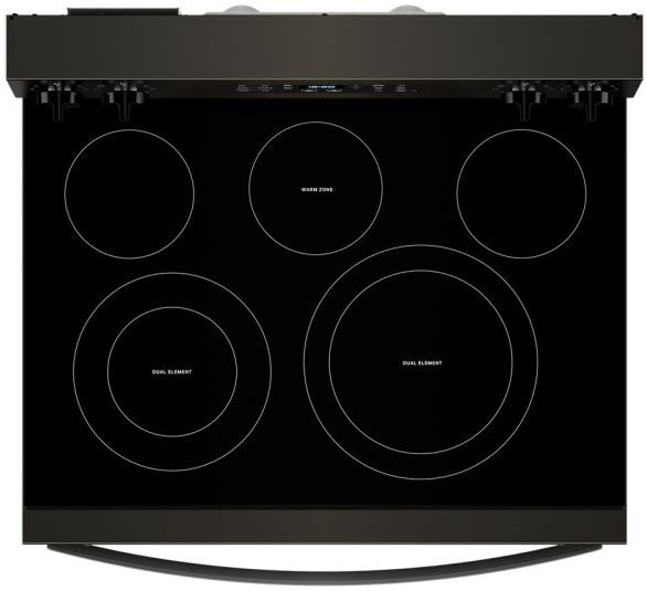 Whirlpool® 30" Black Stainless Steel Freestanding Electric Range -1