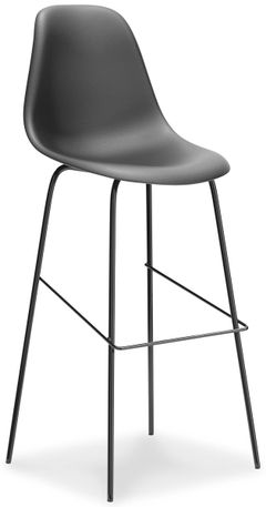 Signature Design by Ashley® Forestead Black Bar Stool