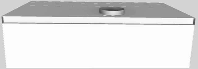Vent-A-Hood® 42" White Wall Mounted Range Hood-4