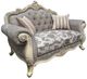 ACME Furniture Ragenardus Antique White/Gray Loveseat-0