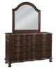 American Woodcrafters Rodanthe Cherry Brunette Mirror-1
