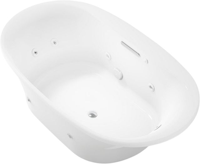 Kohler® Underscore® Ice Grey 72" x 42" Drop-In Heated Whirlpool Bath-0