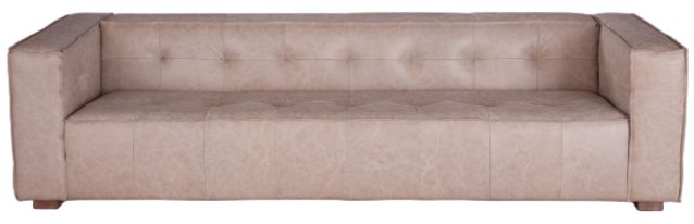 Home Trends & Design Milano Gray Septarian/Vintage Cream Sofa-3