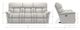 La-Z-Boy® Mateo Linen Power Wall Reclining Sofa with Headrest and Lumbar-5