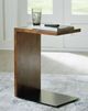 Signature Design by Ashley® Wimshaw Black/Brown Accent Table-4
