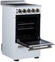 FORNO® Pallerno Alta Qualita 20" White Pro Style Electric Range-5