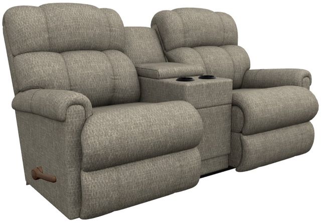La-Z-Boy® Pinnacle Marble Manual Wall Reclining Loveseat with Console-0