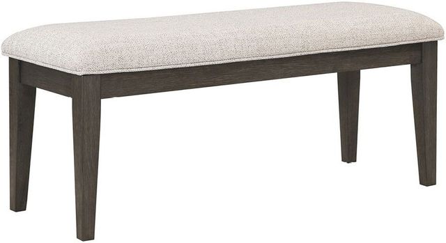 Winners Only® Maybrook Beige/Dark Oak Bench-0