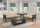 Homelegance® Lewiston Antique Gray/Light Brown Sofa-1