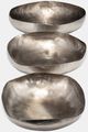 Sagebrook Home 3-Piece Bronze Organic Shaped Bowl Set-1