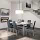 Amisco Customizable Luna Dining Side Chair-1