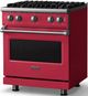 Viking® 5 Series 30" Valentine Pro Style Gas (LP) Range with Polished Chrome Trim-2