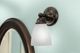 Moen® Brantford™ Oil Rubbed Bronze One Globe Bath Light-1