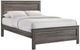 Elements International Sami Gray Upholstered Full Panel Bed-0