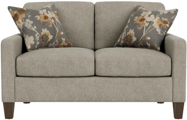 Flexsteel® Customizable Moxy Straight Track Arm Loveseat-1
