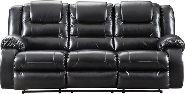 Signature Design by Ashley® Vacherie 2-Piece Black Living Room Seating Set-2