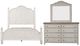 Liberty Furniture Farmhouse Reimagined 3-Piece Antique White/Chestnut Queen Bedroom Set-0