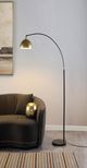 Coaster® Gloria Black/Gold 74" Floor Lamp-4