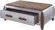 ACME Furniture Brancaster Antique Oak Top Coffee Table with Aluminum Base-4