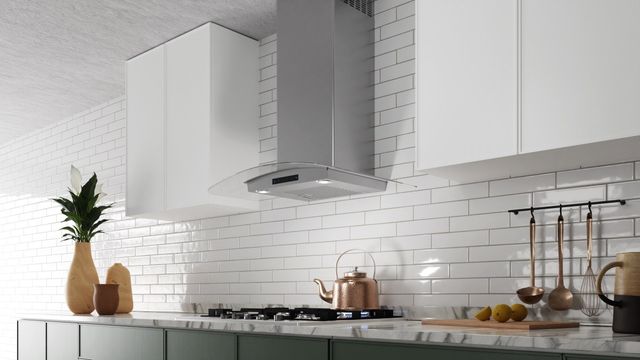 LuxeAir Campora 36" Stainless Steel Wall Mounted Hood-2
