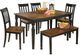 Signature Design by Ashley® Owingsville 6-Piece Brown Dining Set-0