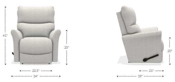 La-Z-Boy® Rowan Mocha Manual Rocking Recliner-3