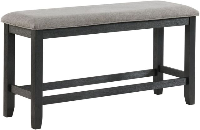 Elements International Martin 6-Piece Black Counter Dining Set-3