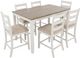 Signature Design by Ashley® Skempton 7-Piece Light Brown/White Counter Height Dining Set-2