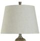 Stylecraft Gala Brushed Nickel/Metallic Gold Table Lamp-3