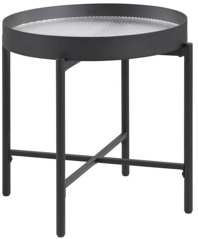 Coaster® Ozella 2-Piece Sandy Black Occasional Table Set-1