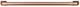 Café™ Brushed Copper Freestanding Gas Handle and Knob Kit-1