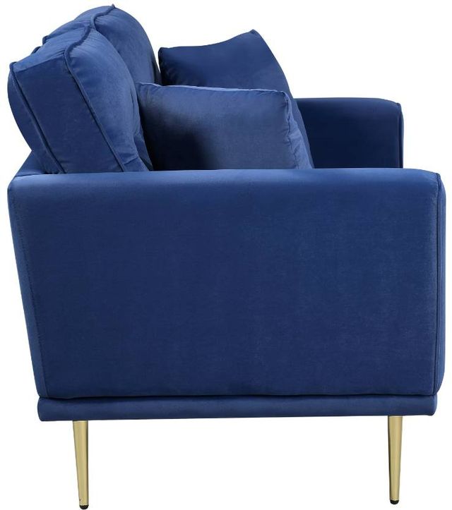 Homelegance® Violetta Blue Loveseat-3