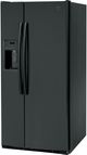 GE® 33" 23.0 Cu. Ft. Black Side-by-Side Refrigerator-3